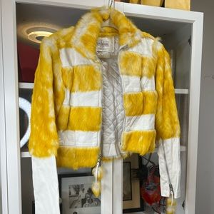 Custom-made leather jacket . One of a kind.